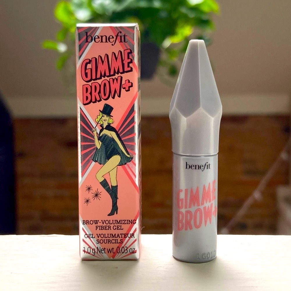 ✨BENEFIT✨Gimme Brow+ Brow-Volumizing Fiber Gel - Mini Tinted Brow Gel - Picture 1 of 13